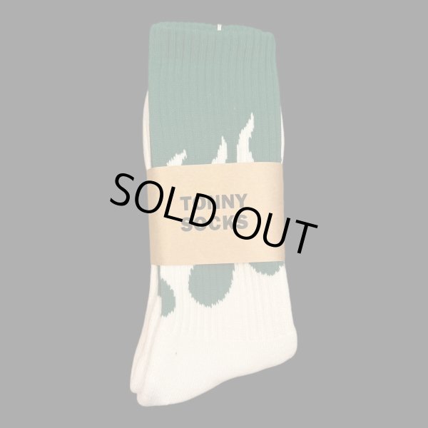 画像2:  TONNY Socksファイヤー  靴下　新色　GREEN (2)