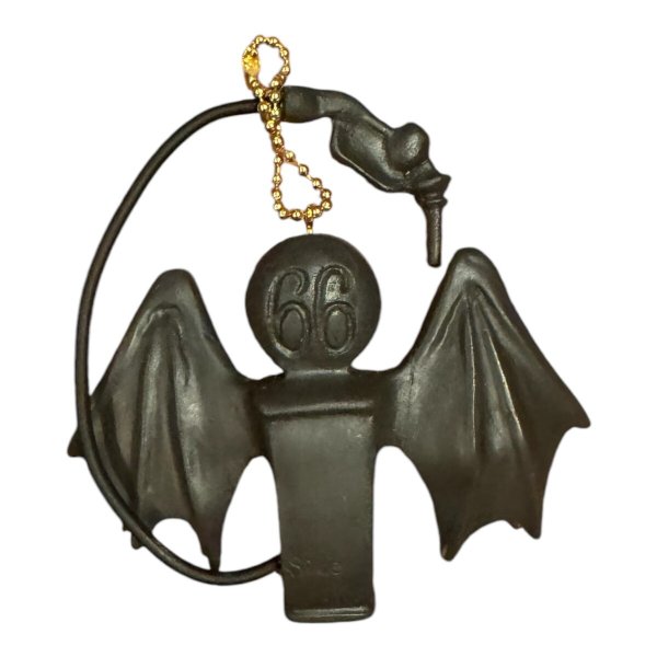 画像11: 66 オリジナル ガスポンプクン フィギュアキーホルダー ゴールド アイボリー チャコールグレー (11)