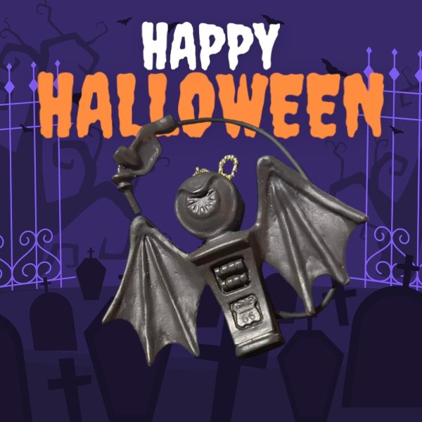 画像16: 66 オリジナル ガスポンプクン フィギュアキーホルダー ゴールド アイボリー チャコールグレー (16)