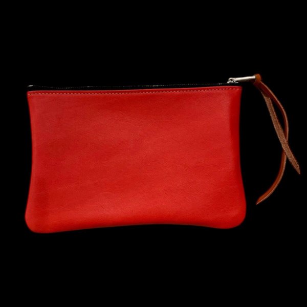 画像2: ITUAIS(イトゥアイス)qualquer coisa pouch  コケコイザポーチ  SWIFT LEATHER (2)