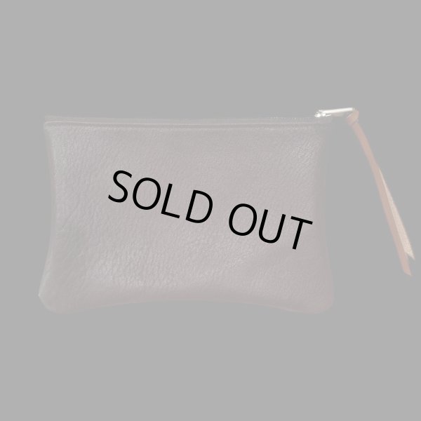 画像2: ITUAIS(イトゥアイス）qualquer coisa pouch  コケコイザポーチ　　Doe skin (雄鹿） (2)