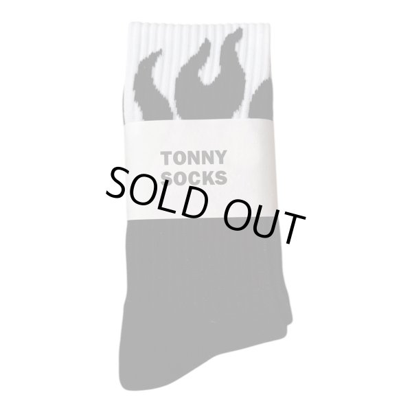 画像2:  TONNY Socksファイヤー  靴下 LONG  ロング Pile Socks Frames Long Length (2)