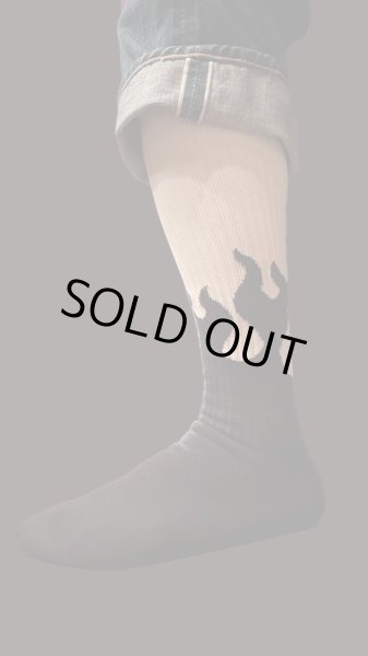 画像3:  TONNY Socksファイヤー  靴下 LONG  ロング Pile Socks Frames Long Length (3)
