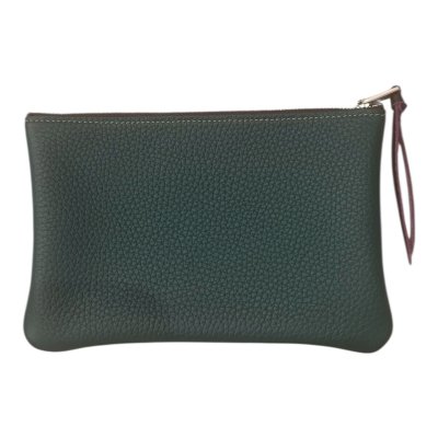 画像2: ITUAIS(イトゥアイス）qualquer coisa pouch  コケコイザポーチ　　Taurillon Lagun (トリオンラグーン）