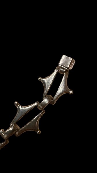 画像2: MADE IN CALIFORNIA  シルバーブレスレット Hexagon ヘキサゴン  MADE IN U.S.A. (2)