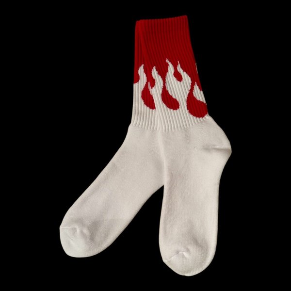 画像2:  TONNY Socksファイヤー  靴下　 (2)