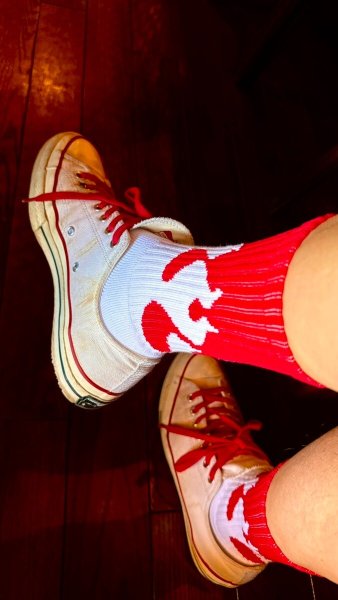 画像7:  TONNY Socksファイヤー  靴下　 (7)