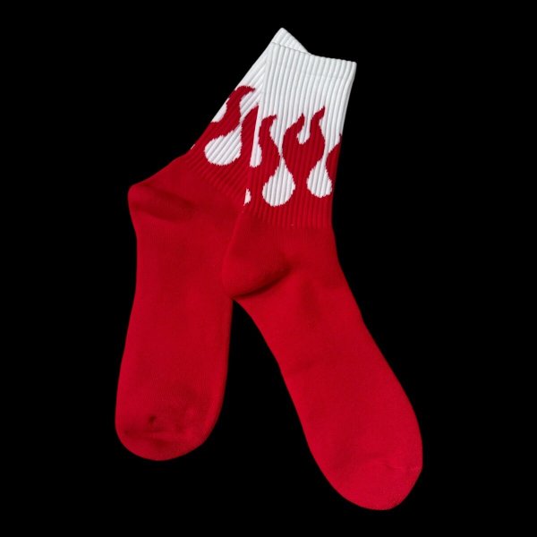 画像4:  TONNY Socksファイヤー  靴下　 (4)