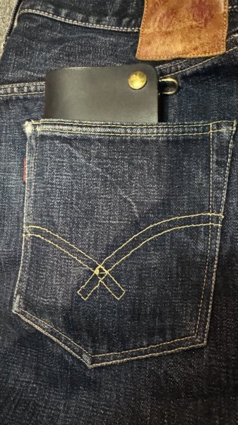 画像7: ITUAIS(イトゥアイス）　GUIDI CORDVAN TRUCKER WALLET　 (7)