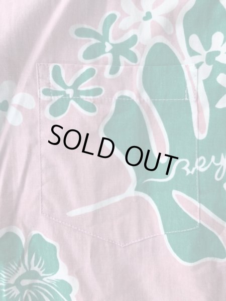 画像5: REYN SPOONER レインスプーナー ’90年代〜タグ アロハシャツ ハワイアンシャツピンク (5)