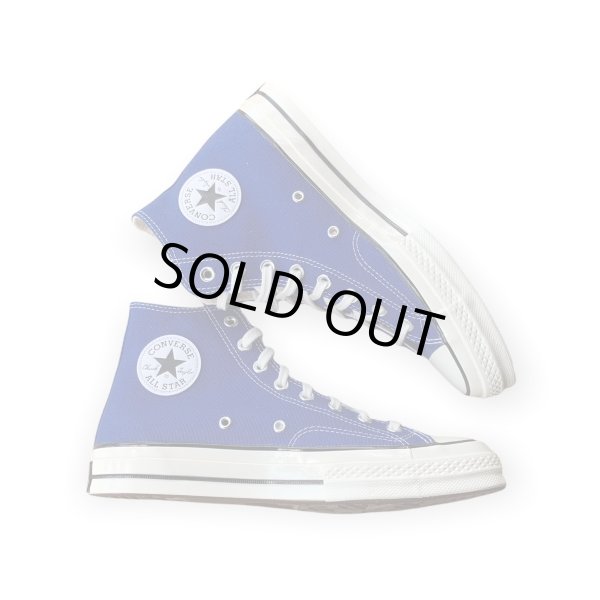 画像1: CONVERSE コンバース　CHUCK70 HI   キャンバスシューズ RUSH BLUE (1)