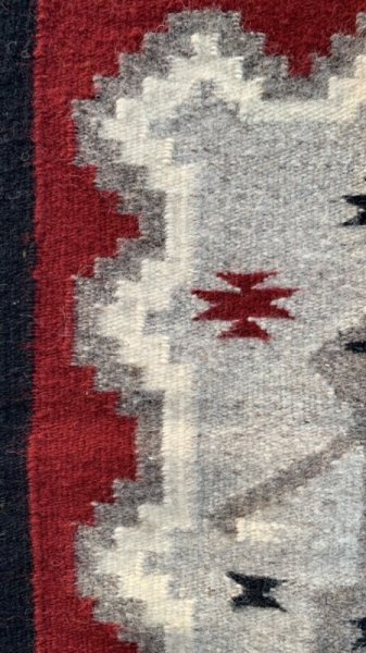 画像3: 1970〜80年代 Navajo Rug ナバホラグ 52×62 (3)