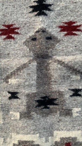 画像2: 1970〜80年代 Navajo Rug ナバホラグ 52×62 (2)