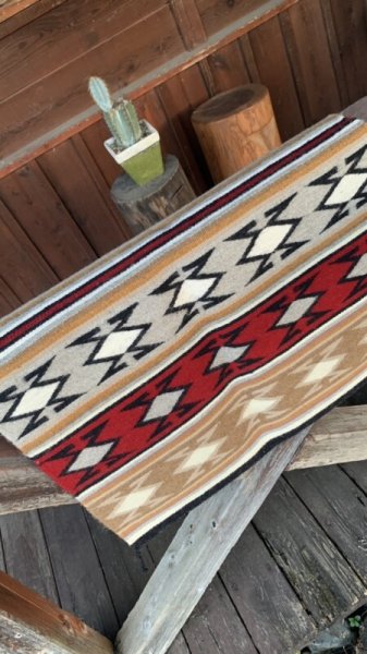画像5: 1970〜80年代 Navajo Rug ナバホラグ 64×100 (5)