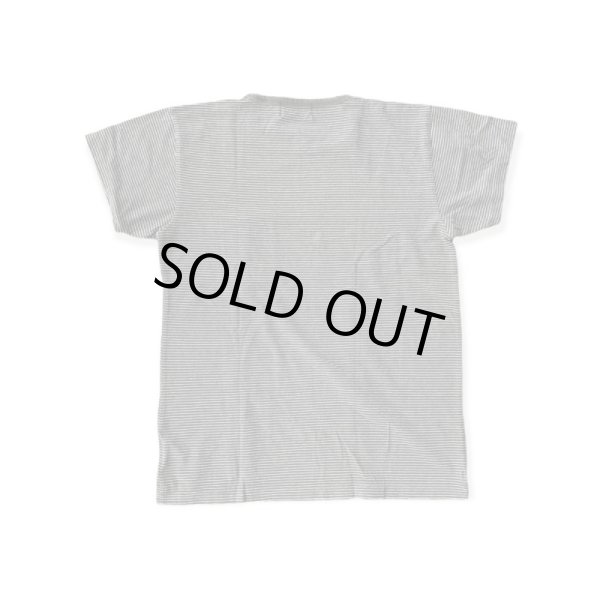 画像2: RRL ダブルアールエル ボーダーTEE ブラック (2)