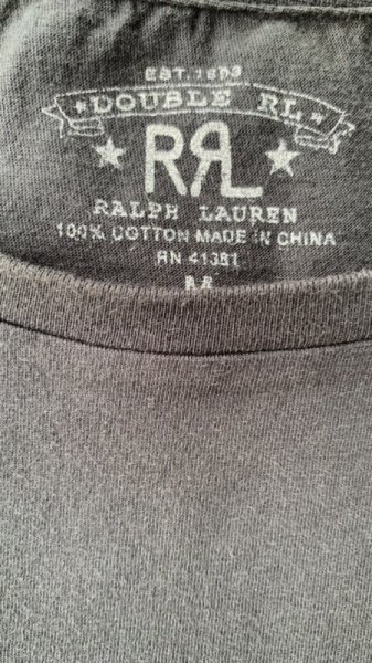 画像3: RRL ダブルアールエル TEEシャツ BLACK (3)