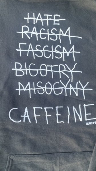 画像2: Farley’sCoffee サンフランシスココーヒーショップ フードスウェットHATE (2)