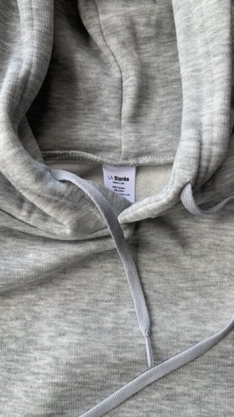 画像8: LA Blanks MADE IN U.S.A.アメリカ製フードスウェット BLACK ・GRAY・ GREEN (8)