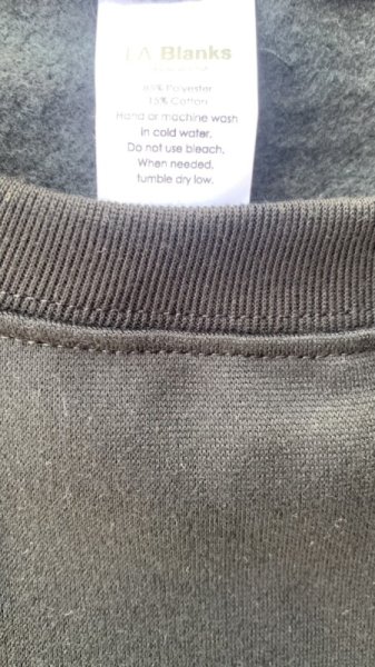 画像7: LA Blanks MADE IN U.S.A.アメリカ製スウェット BLACK ・GRAY・ GREEN (7)