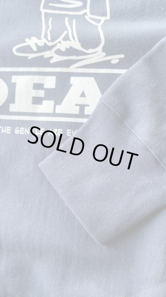 画像10: オマージュスウェット DEAN  GRAY/NAVY (10)