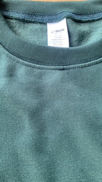 画像11: LA Blanks MADE IN U.S.A.アメリカ製スウェット BLACK ・GRAY・ GREEN (11)