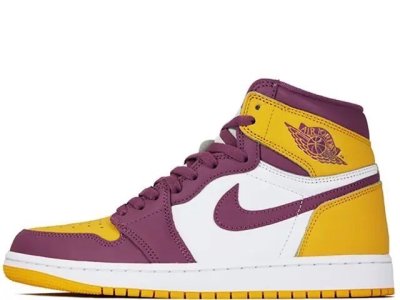 画像1: NIKE AIR JORDAN 1  RETRO HIGH OG  university gold/light bord