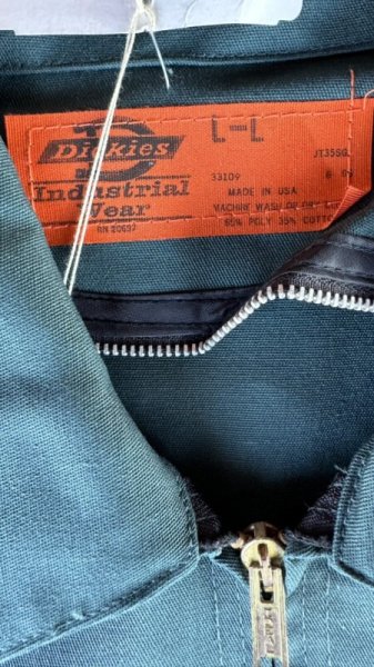 画像3: 90sDEAD STOCK デッドストック Dickiesワークジャケット (3)