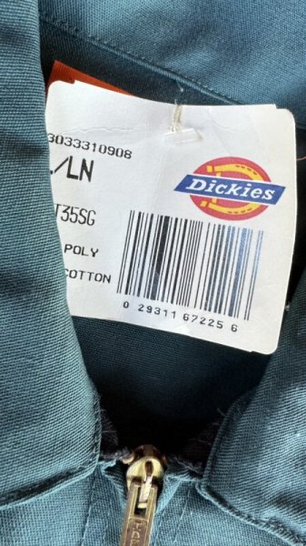 画像4: 90sDEAD STOCK デッドストック Dickiesワークジャケット (4)