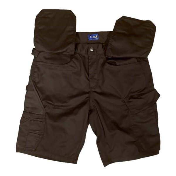 画像3: PRO JOB  WORK WEAR ショートパンツ BLACK (3)