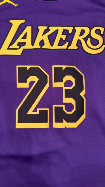 画像3: LAKERS ロサンゼルス レイカーズ ステートメントエデュション レブロン・ジェームズ ユニフォーム (3)