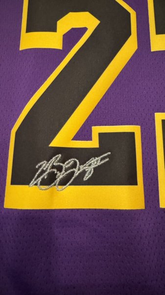 画像4: LAKERS ロサンゼルス レイカーズ ステートメントエデュション レブロン・ジェームズ ユニフォーム (4)