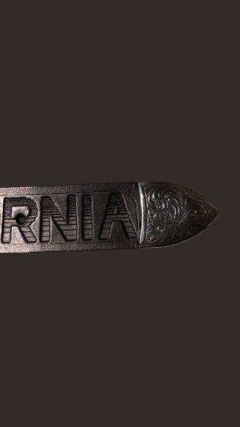 画像6: MADE IN U.S.A. SERGIO LEATHER  BELT  アメリカ製 セルジオレザーベルト (6)