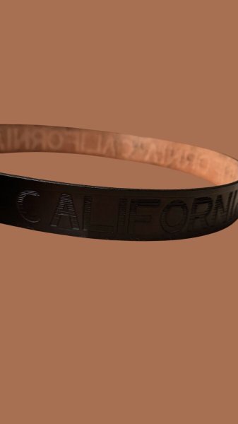画像2: MADE IN U.S.A. SERGIO LEATHER  BELT  アメリカ製 セルジオレザーベルト (2)