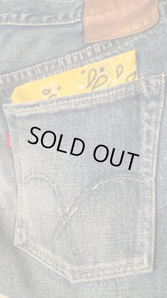 画像4: BANDANNAS  バンダナ　MADE IN U.S.A.　　イエロー　ホワイト (4)