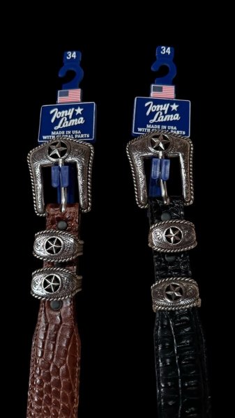 画像6: TonyLama トニーラマ　ウエスタンベルト　MADE IN U.S.A (6)