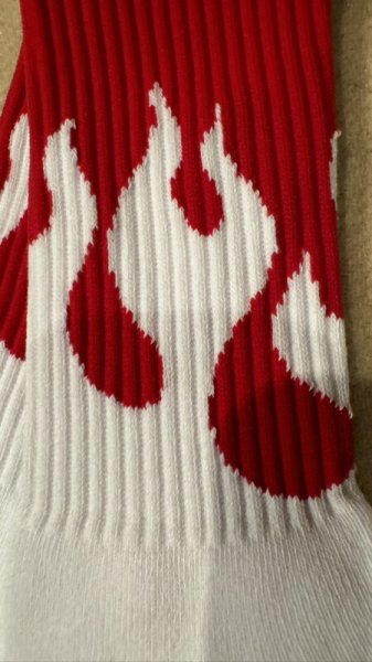 画像3:  TONNY Socksファイヤー  靴下　 (3)