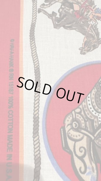 画像3: BANDANNAS  バンダナ　MADE IN U.S.A.　　COW BOY (3)