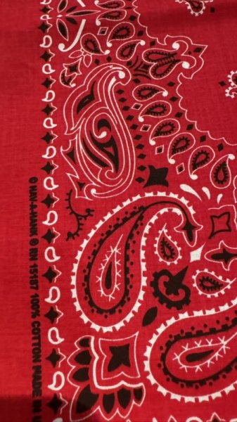 画像3: BANDANNAS  バンダナ　MADE IN U.S.A.　　スピリットペイズリー (3)