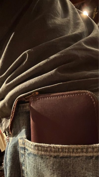 画像1: MADE IN U.S.A.　ＬＯＮＧ WALLET　財布　BROWN　TAN