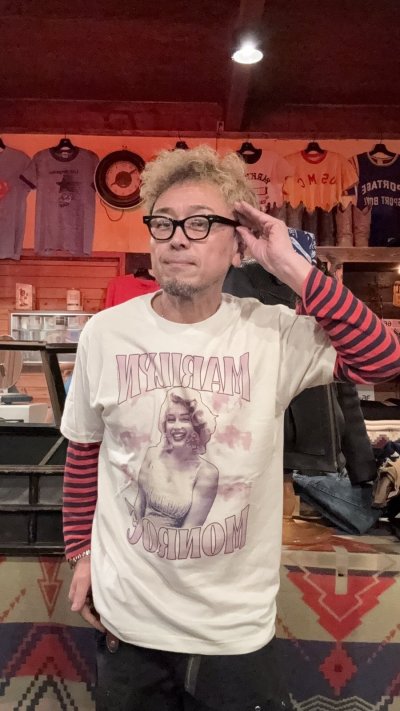 画像2: ムービーTEE　MARILYN MONROE