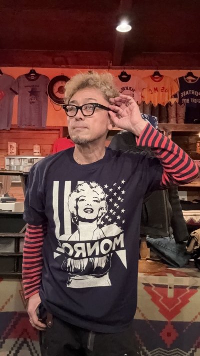 画像1: ムービーTEE　MARILYN MONROE