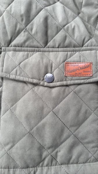 画像6: HUNTER OUTDOOR  キルティングジャケット GREEN (6)