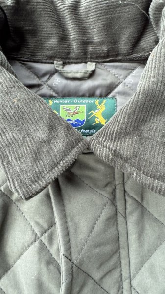 画像3: HUNTER OUTDOOR  キルティングジャケット GREEN (3)