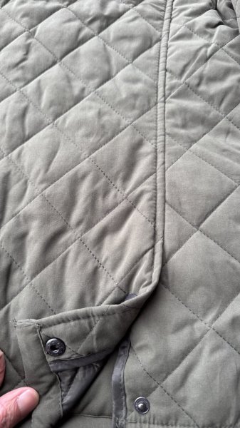 画像9: HUNTER OUTDOOR  キルティングジャケット GREEN (9)