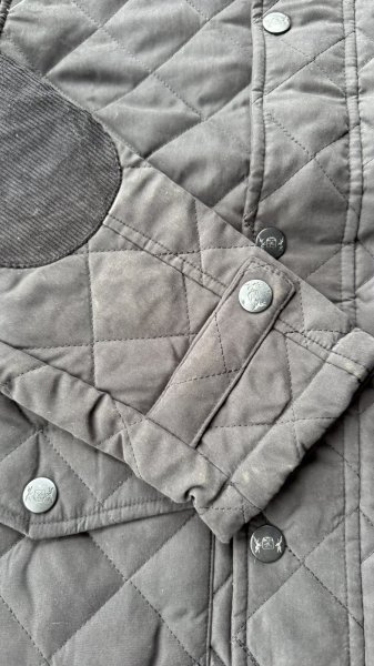 画像5: HUNTER OUTDOOR  キルティングジャケット BLACK (5)