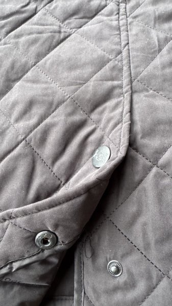 画像8: HUNTER OUTDOOR  キルティングジャケット BLACK (8)