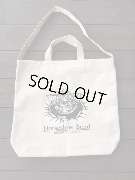 画像1: Horseshoe Bend  TOTE BAG オリジナルトートバッッグ (1)