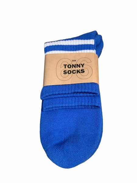 画像3: スペシャルプライス!! 66 25th Anniversary Edition TONNY Socks  25周年記念3足パック靴下 ロイヤルブルー (3)