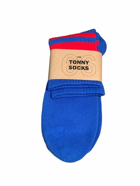 画像7: スペシャルプライス!! 66 25th Anniversary Edition TONNY Socks  25周年記念3足パック靴下 ロイヤルブルー (7)
