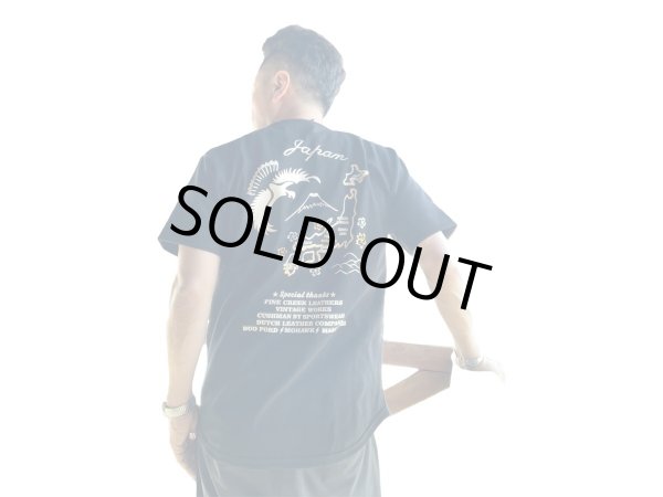 画像8: 66 25th Anniv. Cushman TEE  25周年記念クッシュマンワンボタンスラブティーシャツWEB限定BLACK (8)